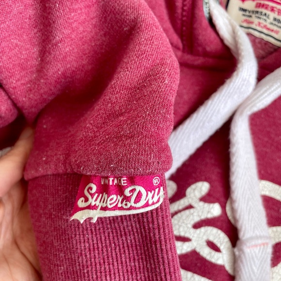 Vintage Superdry Universal Hoodie - Picture 4 of 4